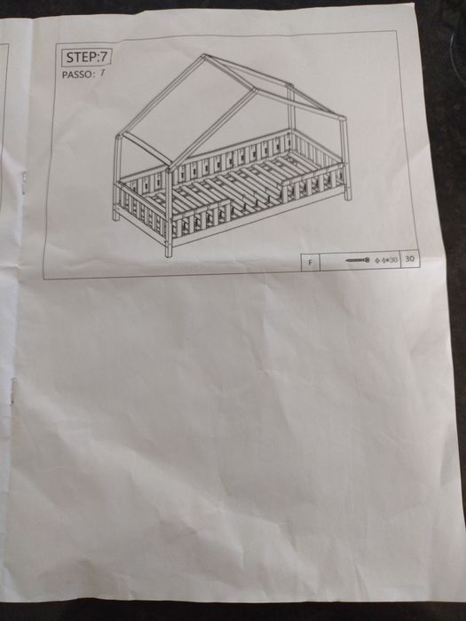 Cama cabana  sem colchão