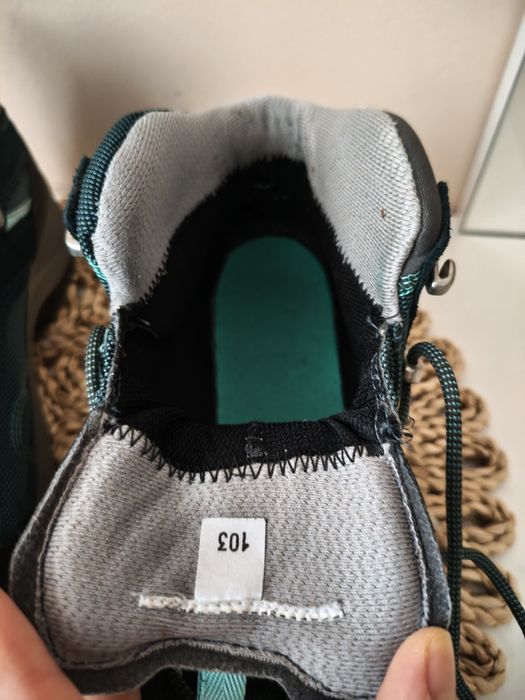 Buty turystyczne damskie Quechua MH100 wodoodporne