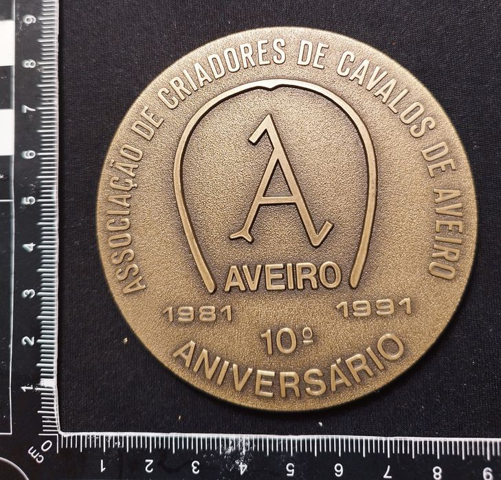 Medalha Comemorativa Associação Criadores de Cavalos de Aveiro 1991