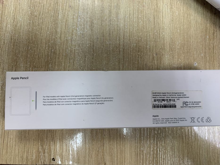 Apple pensil ( 2 nd generation) A2051