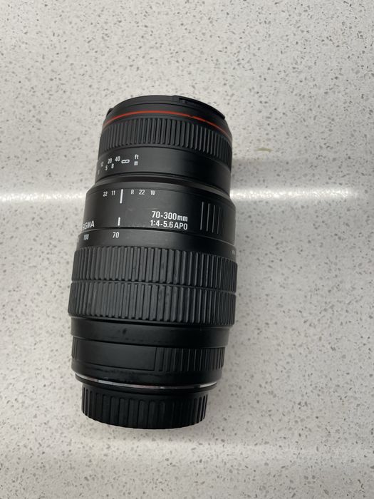 Sigma 70–300mm 1:4–5.6 APO do Canon EF