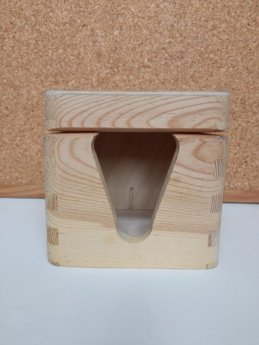 Organizer -drewniana skrzyneczka