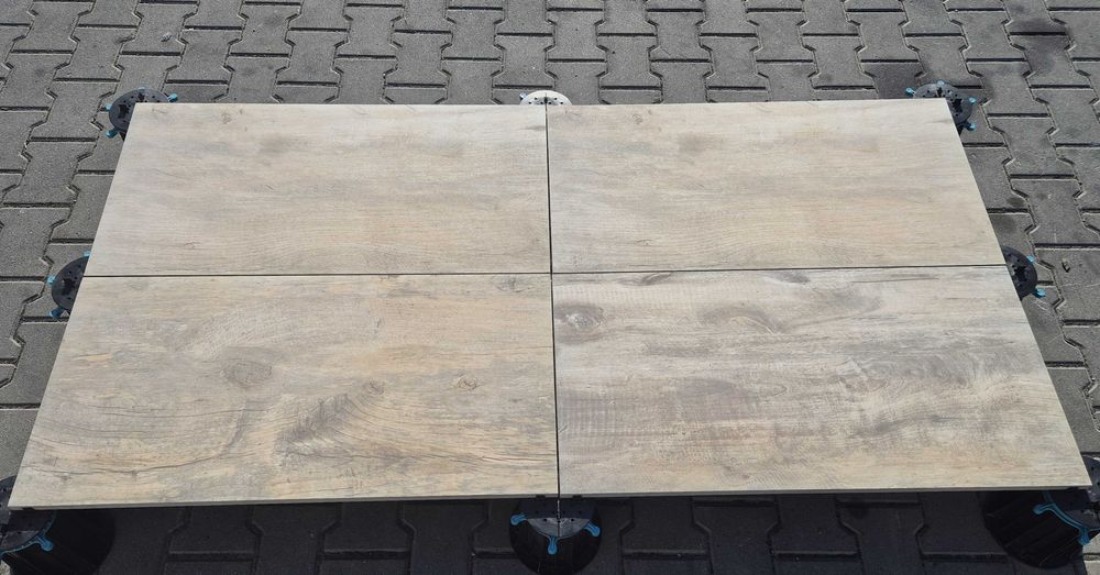 Płytka tarasowa drewnopodobna Flairstone Wood Light Brown 45x90x2 Gat II