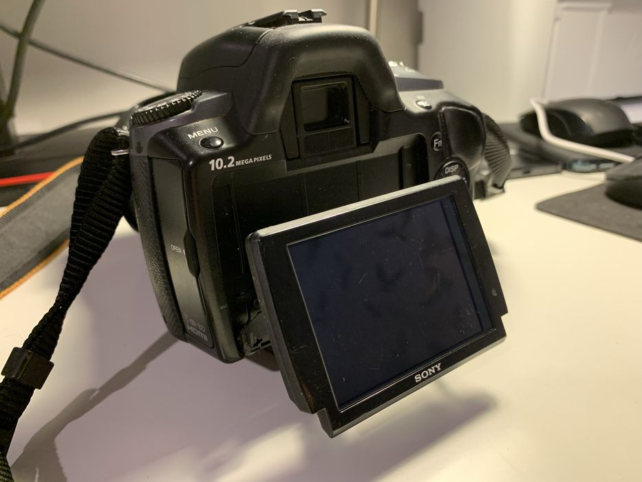 Sony A330-solidna lustrzanka w dobrym stanie! Idealna na start i nie t