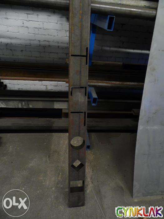 Cięcie plazmowe CNC blach, profili - STÓŁ WODNY, CIĘCIE PLAZMĄ