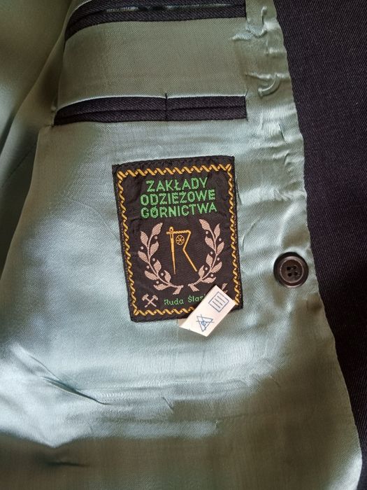 Męski garnitur górniczy granatowy nowy ZOG Ruda Śląska M