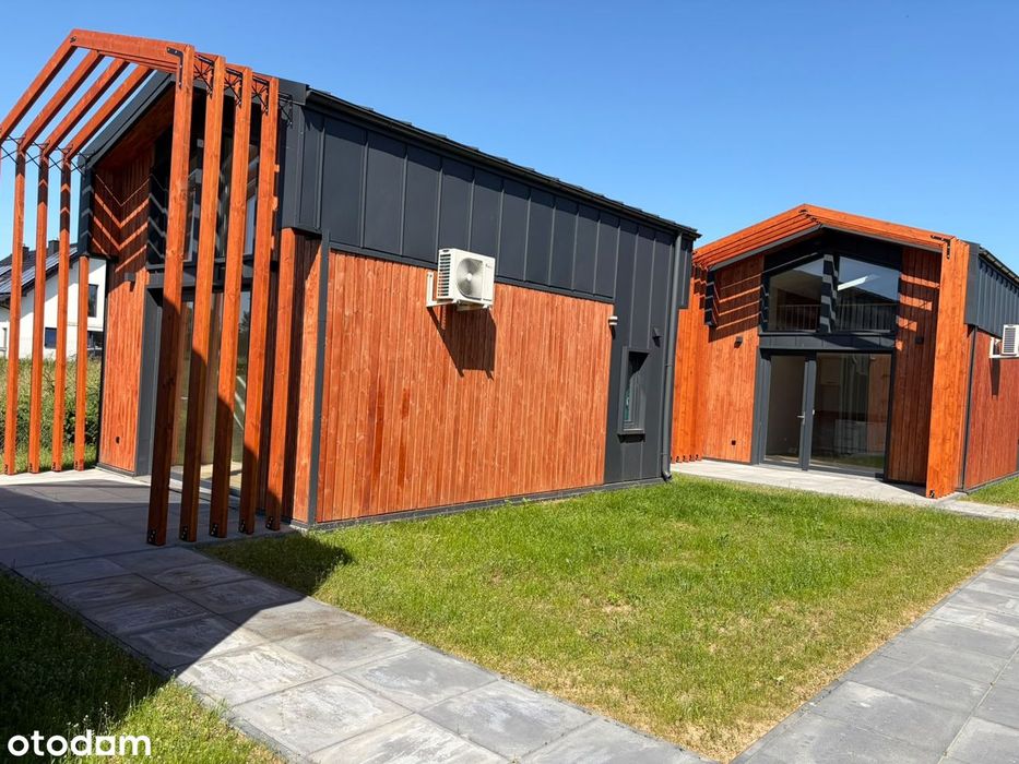 Nowoczesny dom letniskowy 52 m² w Łebie – Nowęcinie morze / jezioro
