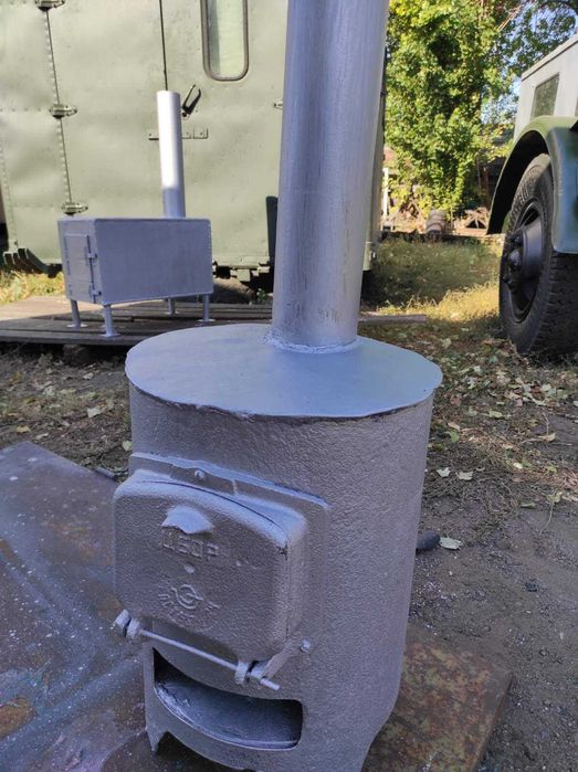 Буржуйка чугунная