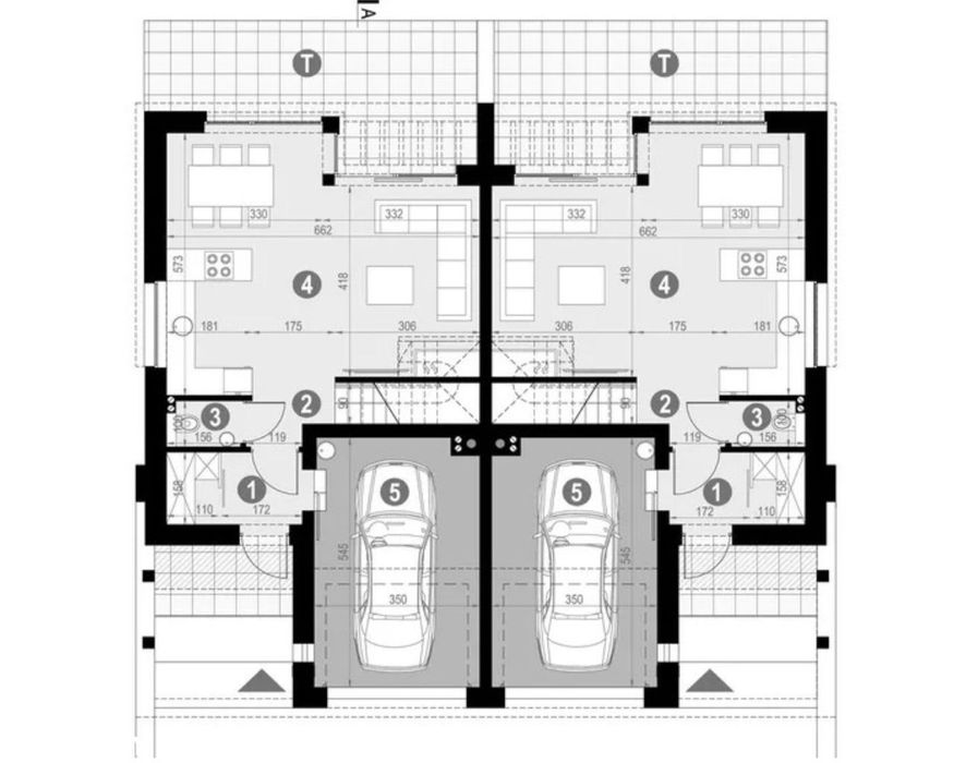 1/2 bliźniak 113 m² działka 548 m² garaż pompa ciepła, Adamowizna