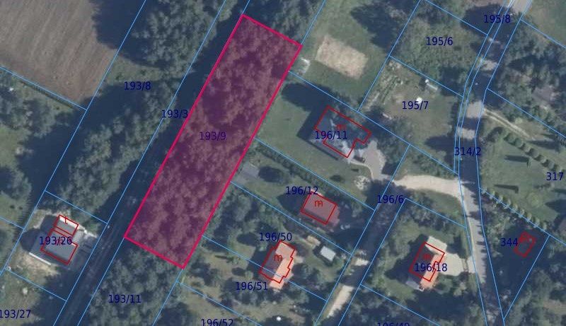 Działka Anielin Swędowski