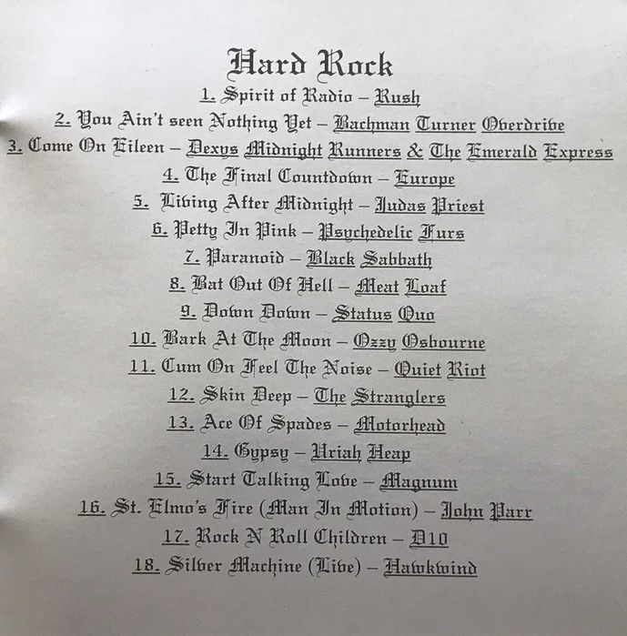 Discos Solid Metal Box hard rock heavy metal