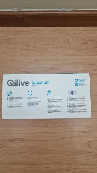 Qilive Q.4146 – Headset VR c/ comando remoto – Nunca Usado