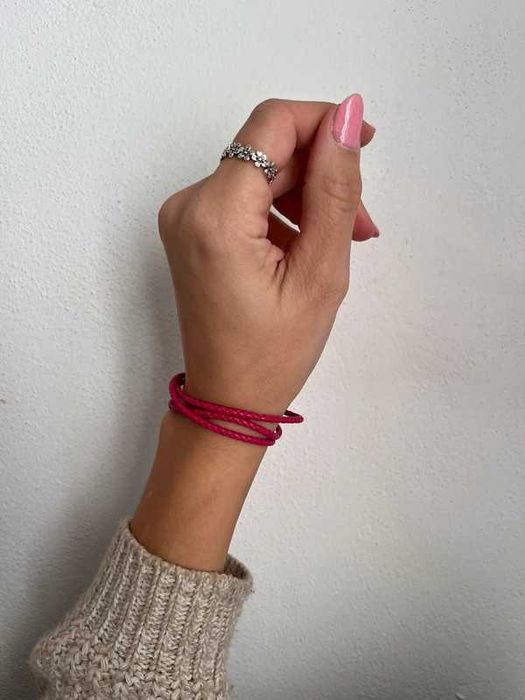 Pulseira rosa fúcsia da Amore&Baci