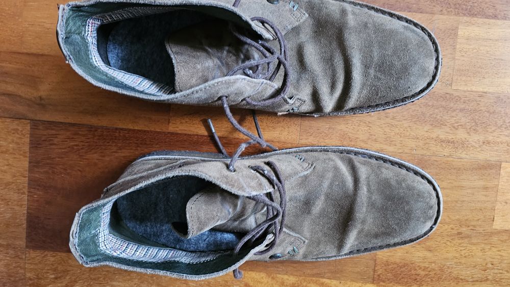 Wysokie skórzane buty Tommy Hilfiger rozm. 43