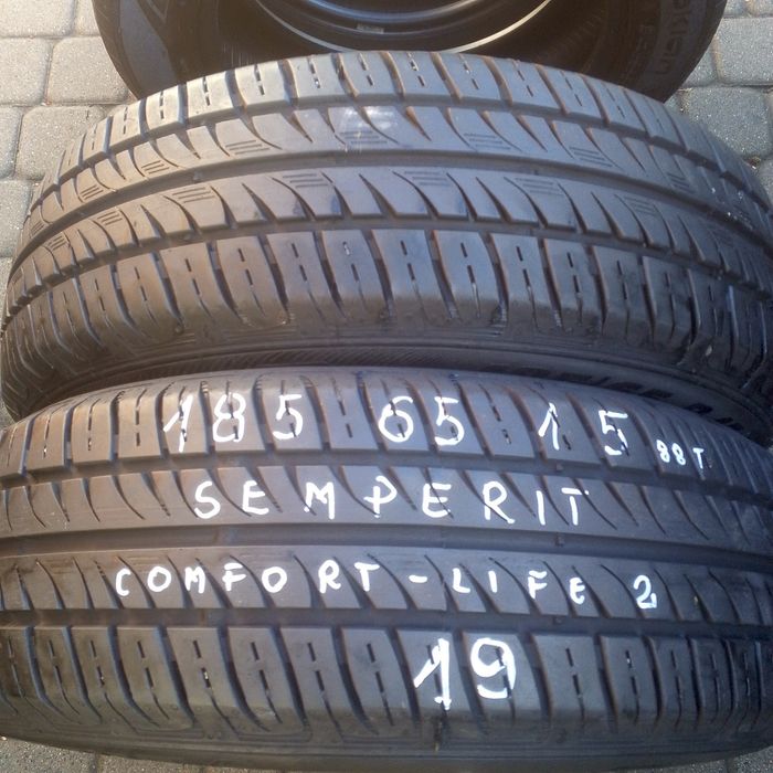 opony jak Nowe 2 szt.185/65/15 Semperit