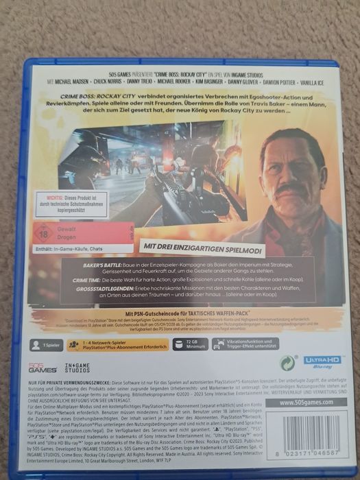 Gry na ps4 i ps5, wersja Niemiecka
