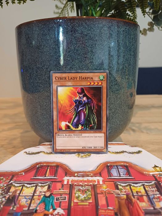 Carta Yu-Gi-Oh! - Cyber Lady Harpia - 1ª Edição