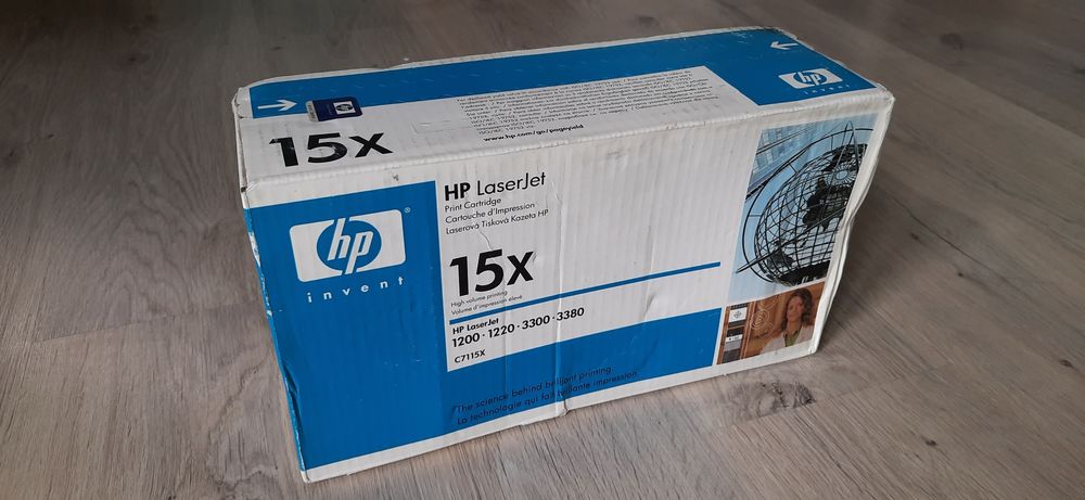 HP LaserJet 15x do 1200, 1220, 3300, 3380, C7115X, ORYGINAŁ