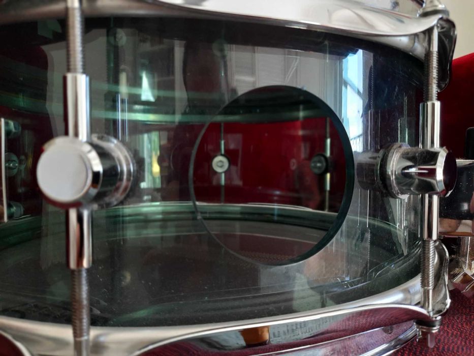 PROMOÇÃO!! Tarola acrílico 13" x 5.5", da Spaun