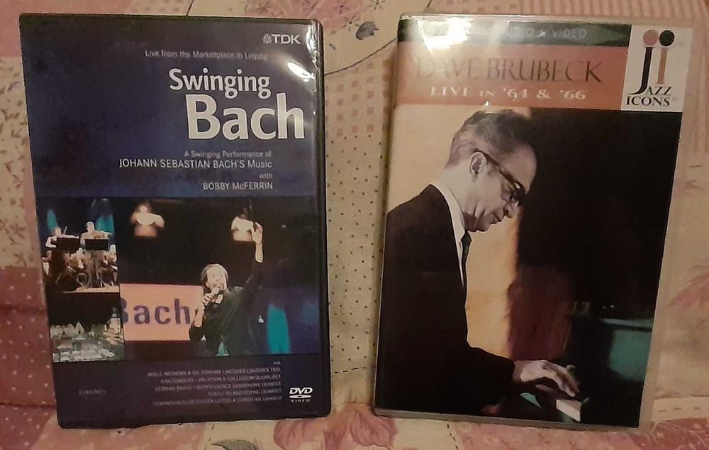 DVD - Dave Brubeck Live In '64 & '66 and SWINGING BACH Live