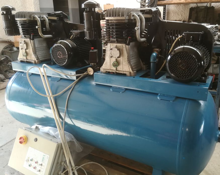 Compressor Abac 500 litros trifásico