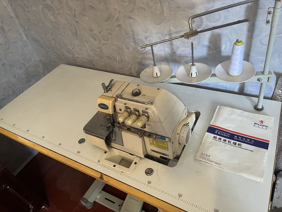 Оверлок 3-х нитка SHUNFA 737F-504-M1-15