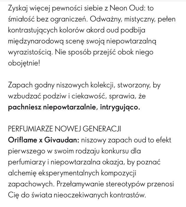 Woda perfumowana Top Scents Neon Oud 50ml