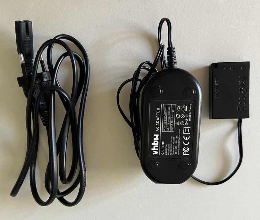 Carregador contínuo para CANON - Dummy Battery Canon