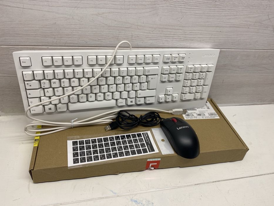 дротовий комплект Lenovo — клавіатура SK-8827 + мишка Lenovo