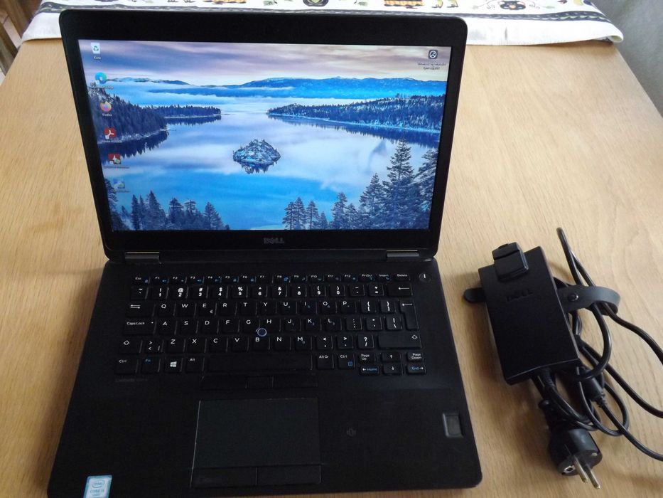 Laptop Dell Latitude E7470 i5 16GB RAM 256GB SSD 14" Win 11 Home