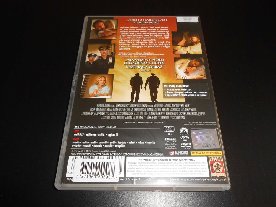 World Trade Center - Film DVD - Nowy!