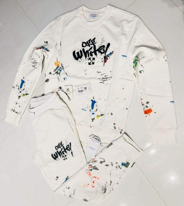 Off White  dres męski spodnie bluza