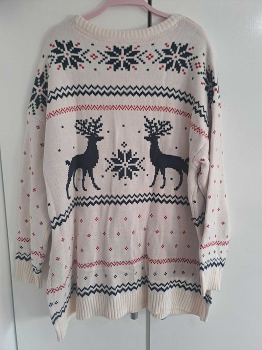 Sweter damski biały