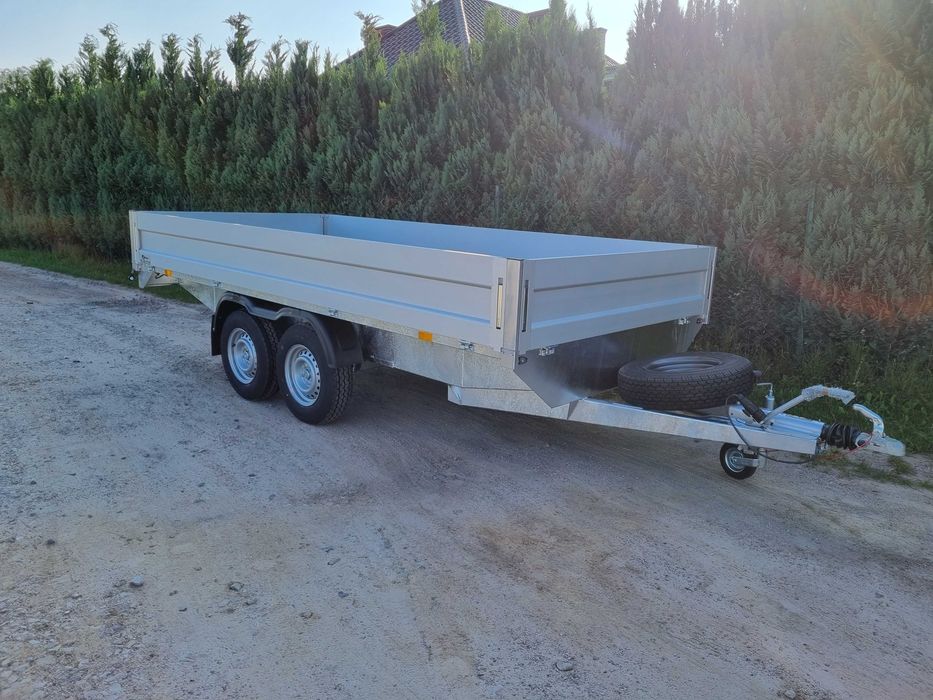 Przyczepa samochodowa SIDECAR 400x186 DMC 2000 kg - Producent