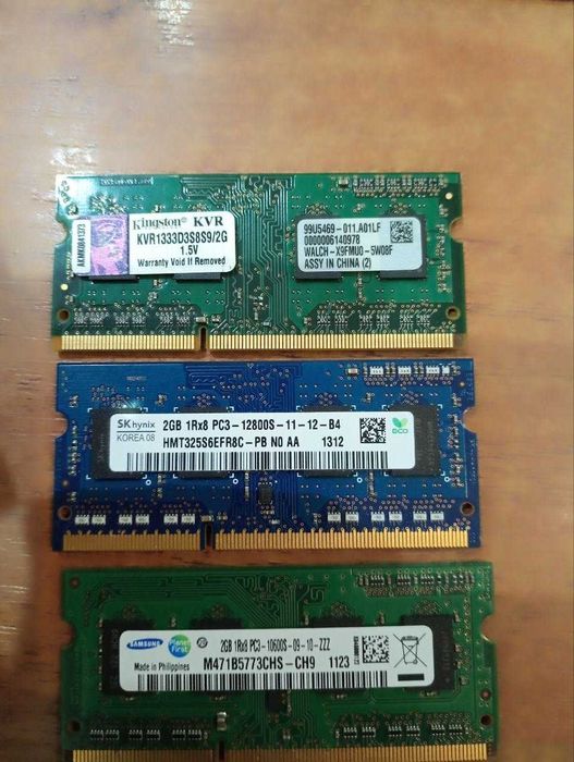 память ddr3 4гб (2x2гб) hunix samsung 12800s\ 1333 1600\ 1333мгц 1.5v