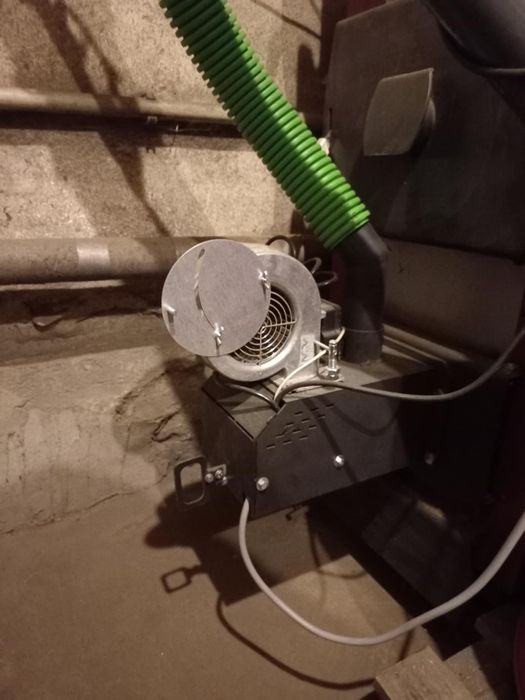 Palnik na pellet SOLIDNY samoczyszczący ruchomy ruszt - komplet!