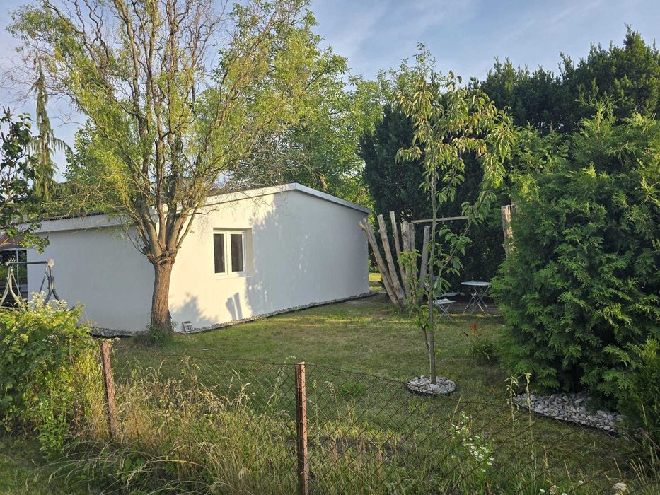 Działka ROD Gostynin ODNOWIONY Duży Domek jezioro Białe Lasy Jeziora