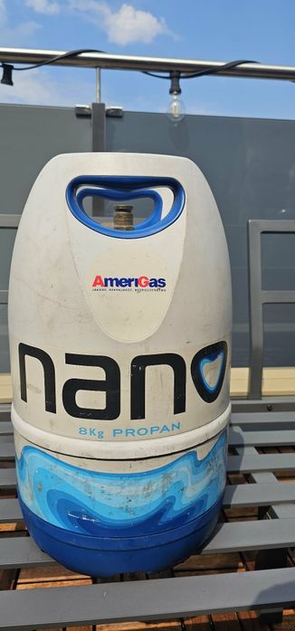 Butla gazowa amerigas nano 8kg wraz z reduktorem