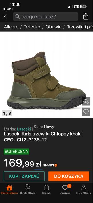 Trzewiki buty zimowe dla chłopca Lasocki 28
