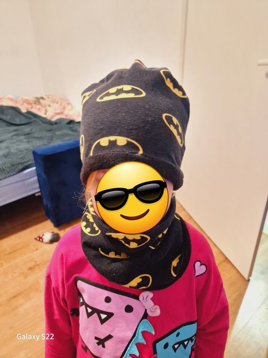 Komplet czapka komin