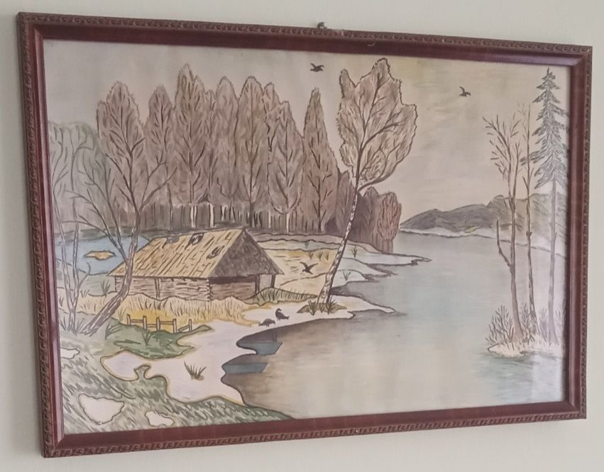 obraz na ścianę za szkłem