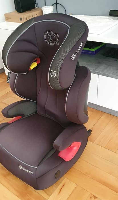 Fotelik samochodowy Kinderkraft UNITY 15-36 kg. Rośnie razem z dzieckiem. Regulowane nachylenie. ISOFIX. Jak NOWY