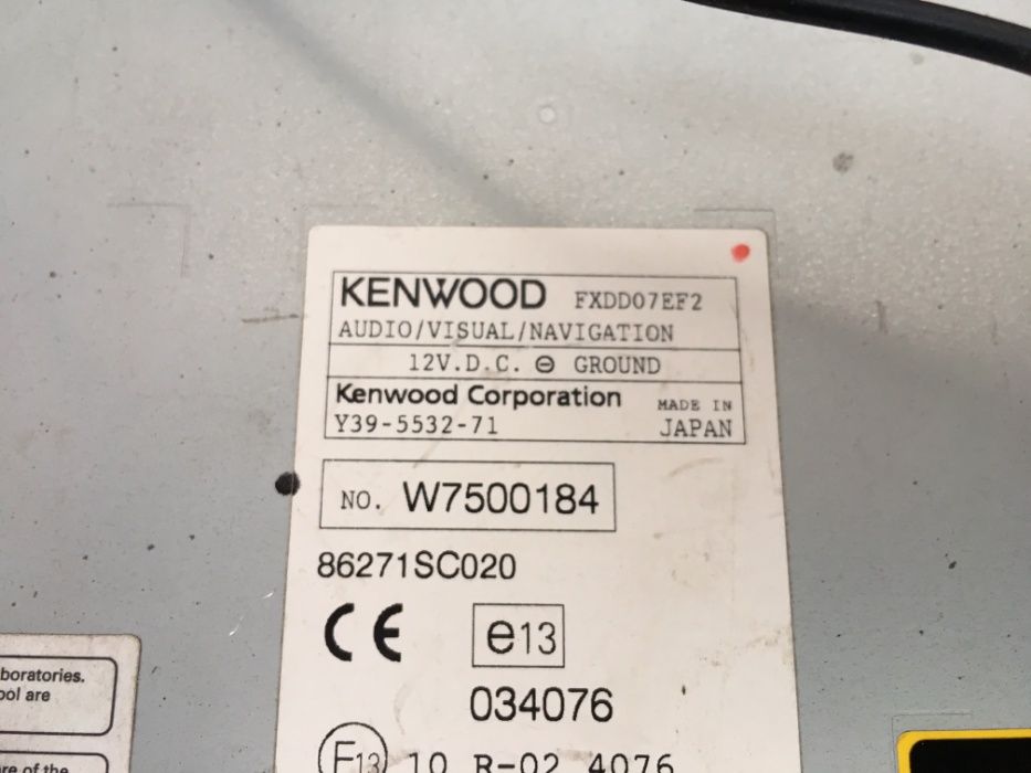 Subaru Impreza III 2008- Nawigacja