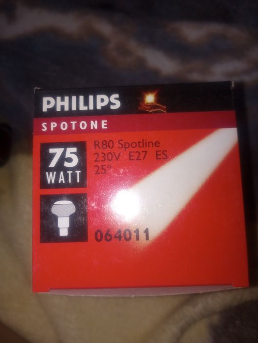 Żarówka reflektorowa Philips Spotone R80 75W