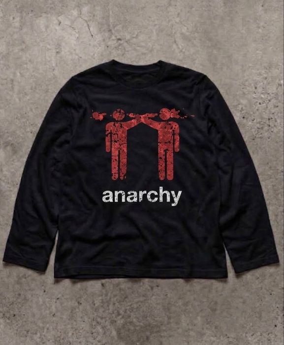 лонгслив anarchy swag archive мода стиль игрок y2k