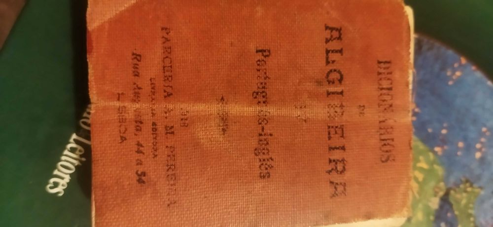 Mini dicionário de bolso de 1918