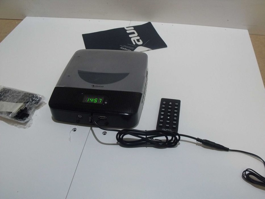 Radio kuchenne ścienne z pilotem Bluetooth odtwarzacz CD Auna