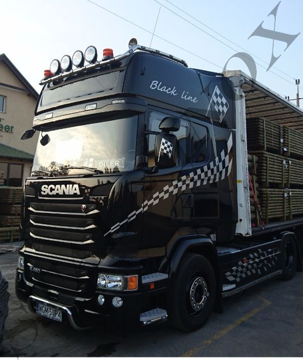 ORUROWANIE Górne Scania R Topline Highline oświetlenie led Producent