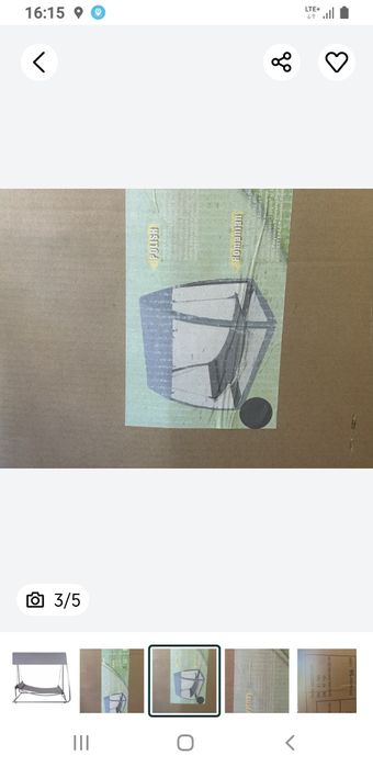 Hamak wolno stojący