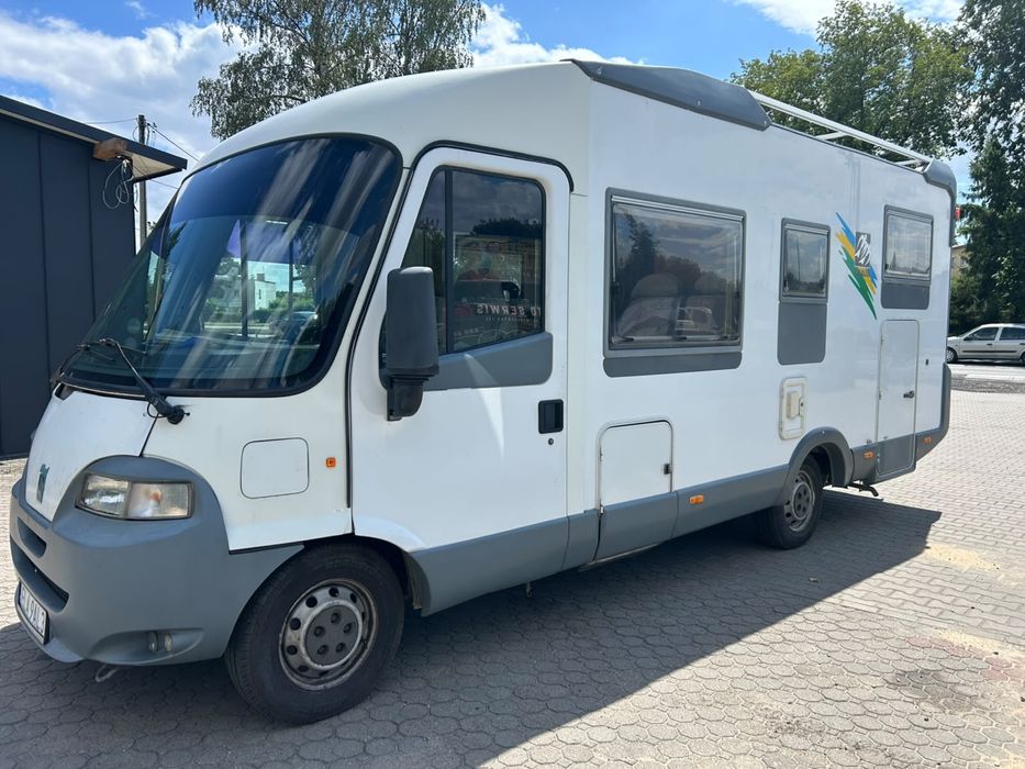 Kamper fiat 2.5tdi knaus travel line 740